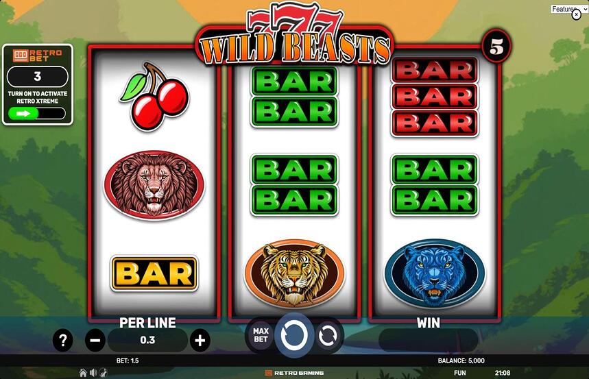 777 Wild Beasts