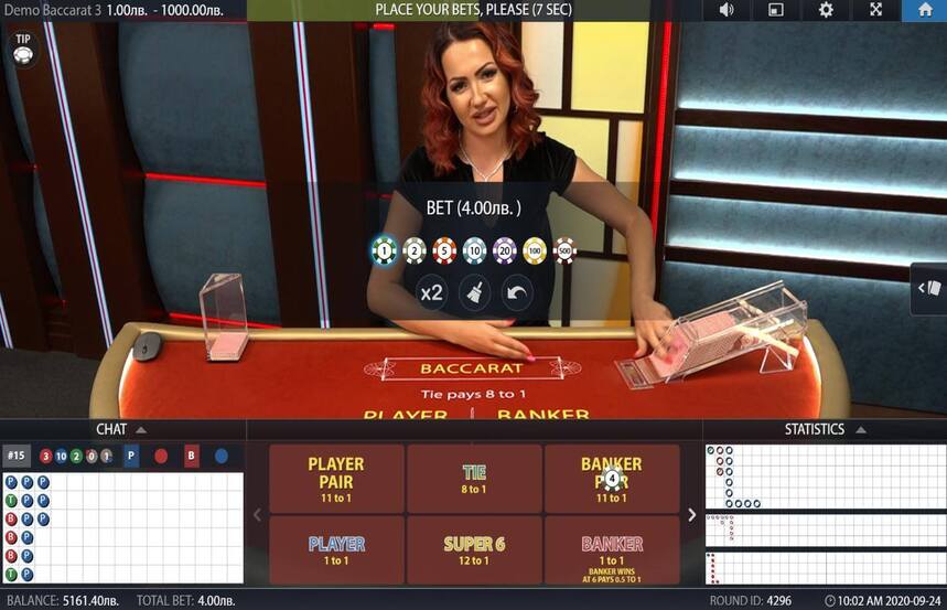 7Mojos Live Baccarat