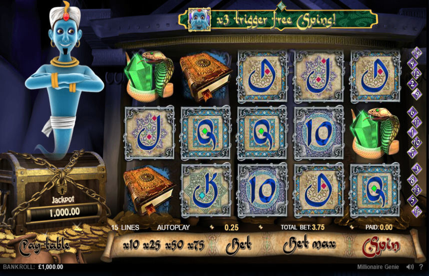 888 Software Millionaire Genie