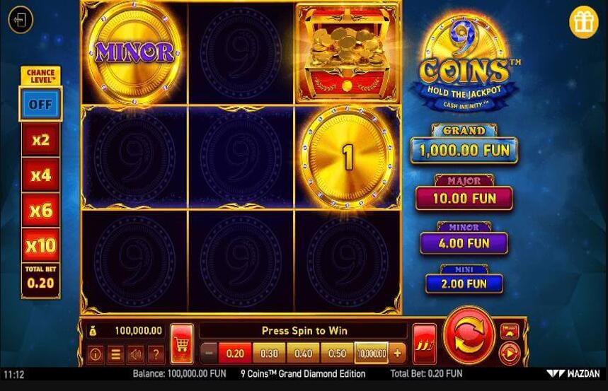 9 Coins Grand Diamond Edition
