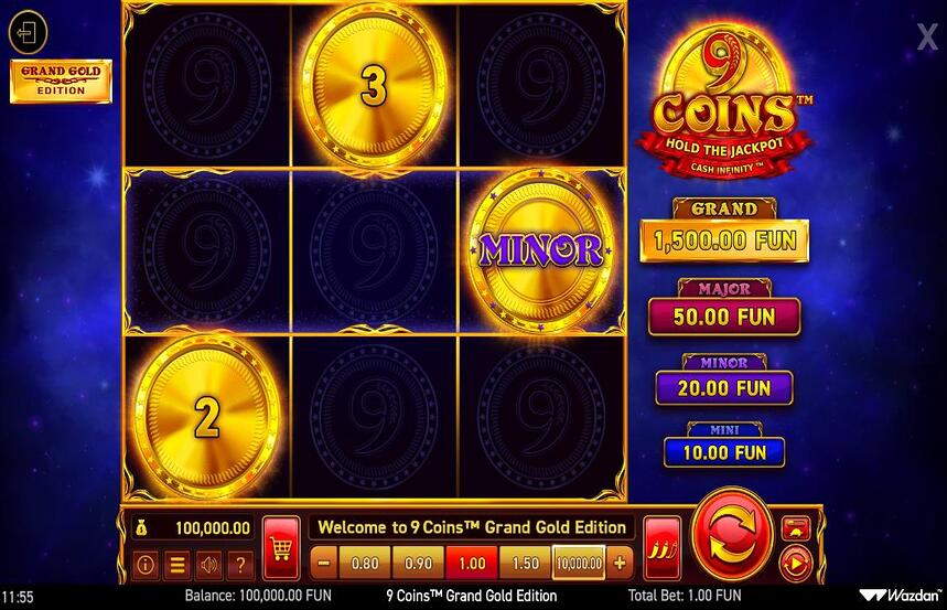 9 Coins Grand Gold Edition