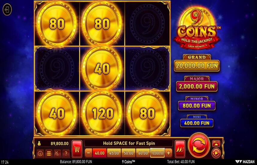 9 Coins