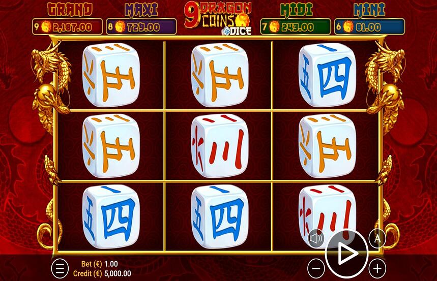 9 Dragons Coins Dice