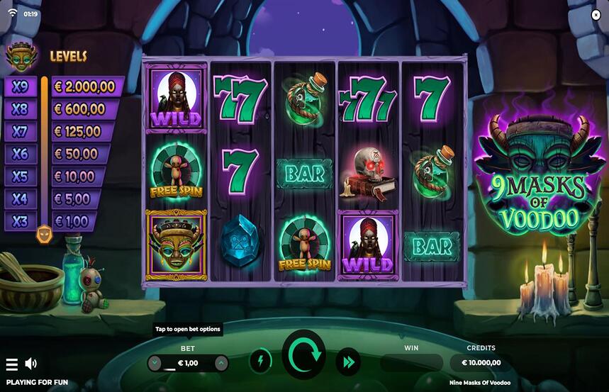 9 Masks of Voodoo