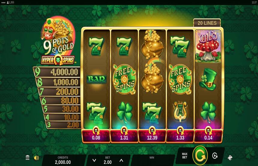 9 Pots of Gold HyperSpins