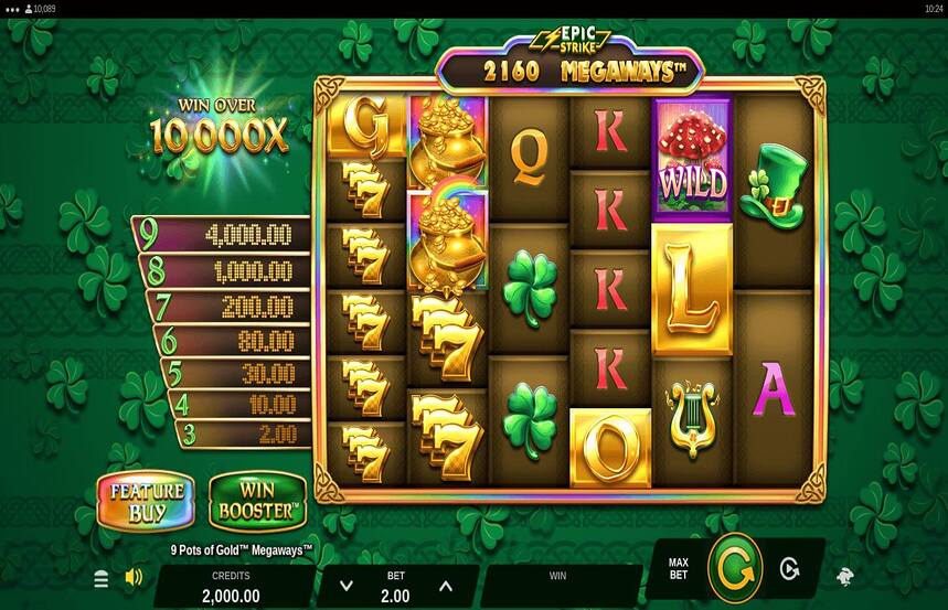 9 Pots of Gold Megaways