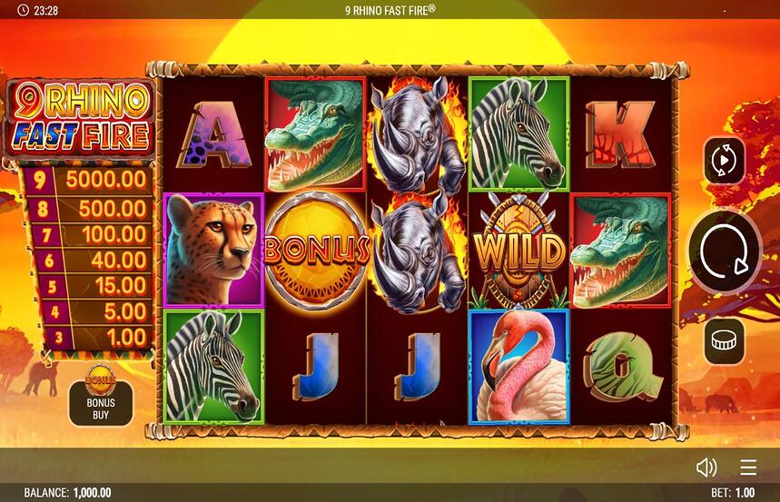 9 Rhino Fast Fire