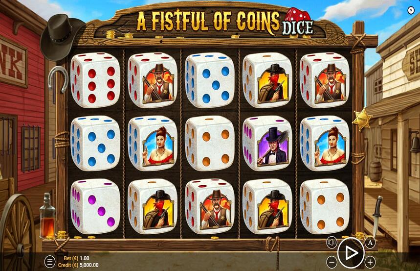 A Fistful of Coins Dice
