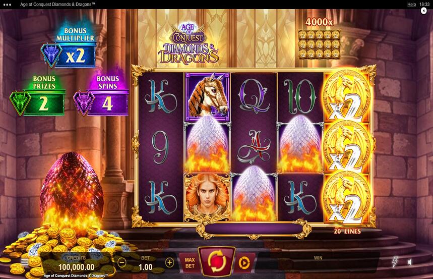 Age of Conquest Diamonds and Dragons