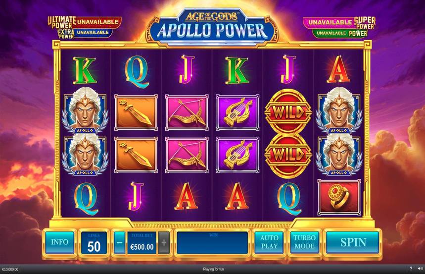 Age of the Gods Apollo Power