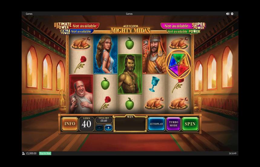 Age of the Gods Mighty Midas
