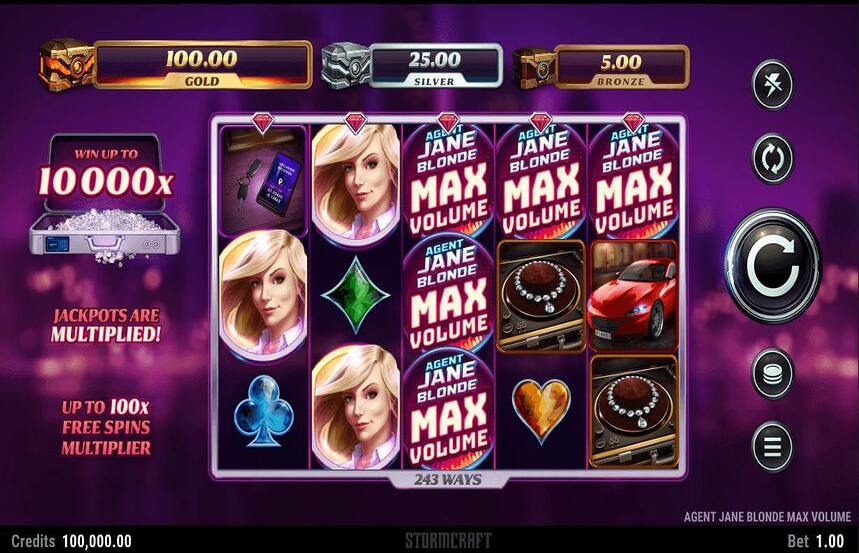 Agent Jane Blonde Max Volume
