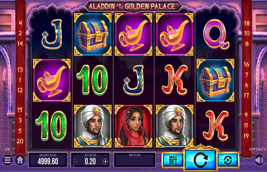 Aladdin And The Golden Palace