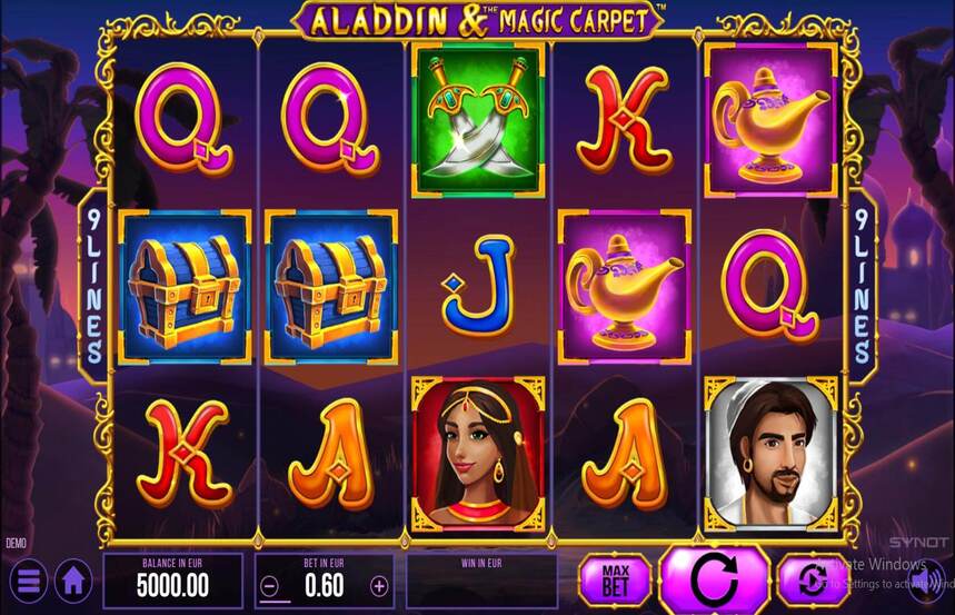 Aladdin And The Magic Carpet