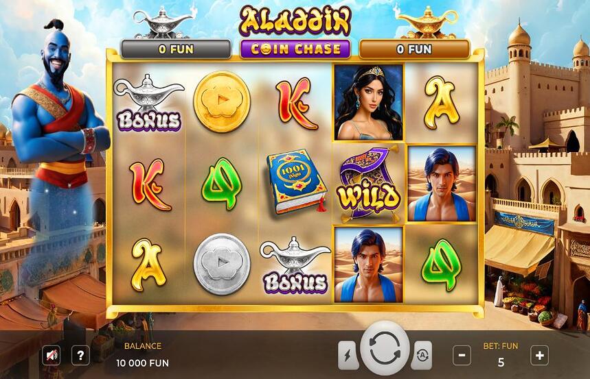 Aladdin Coin Chase