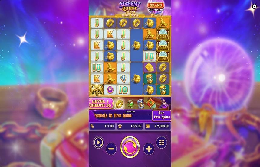 Alchemy Quest Jackpot