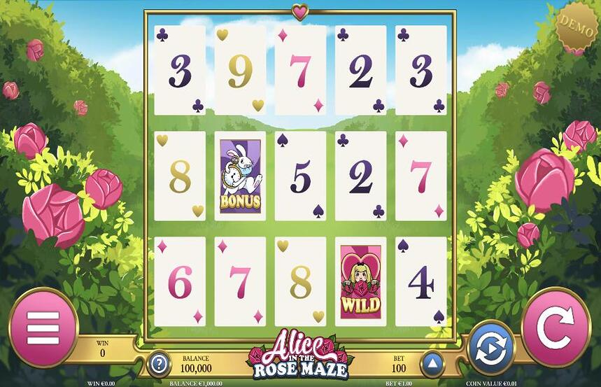 Alice in the Rose Maze