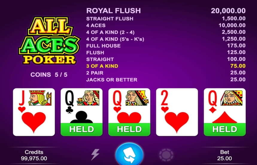 All Aces Poker