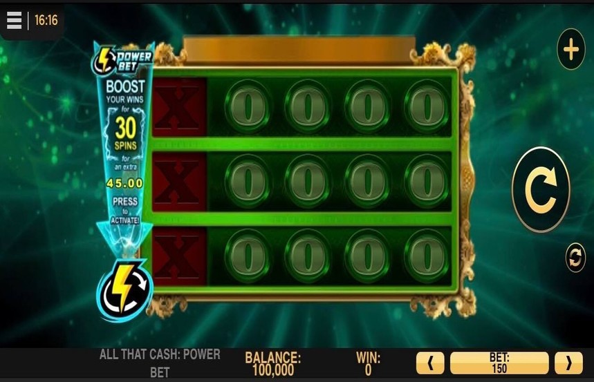 All That Cash Power Bet