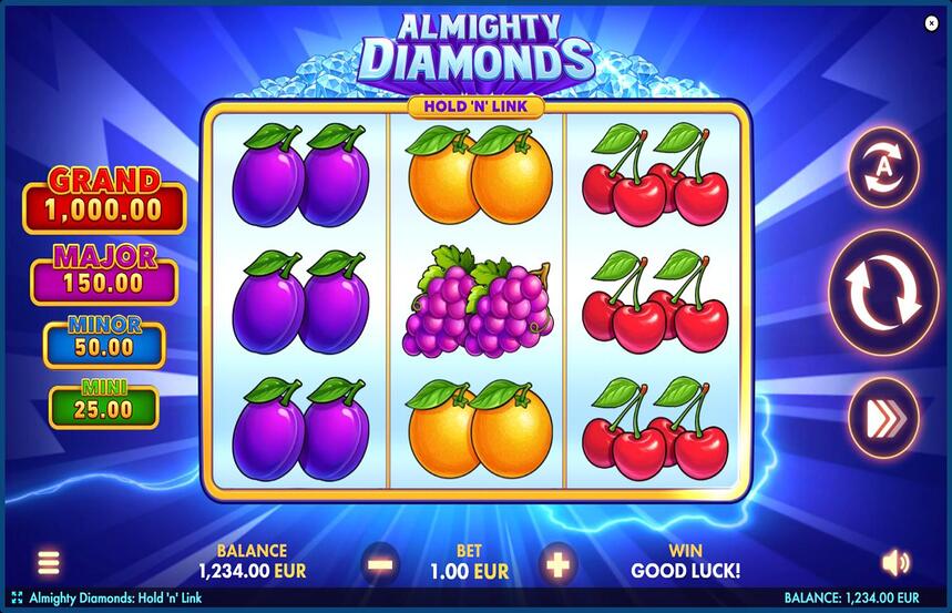Almighty Diamonds Hold N Link