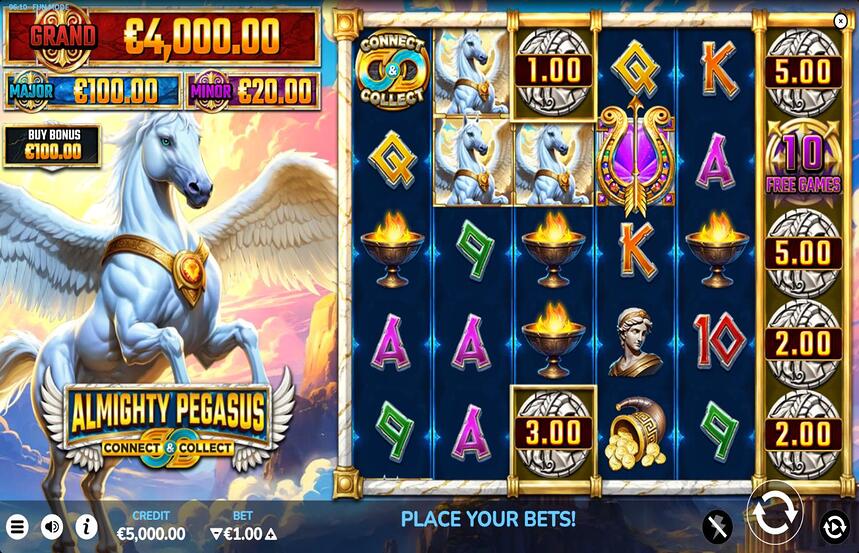 Almighty Pegasus Connect and Collect