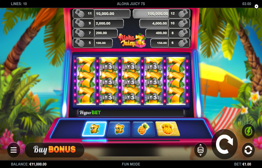 Aloha Juicy 7s