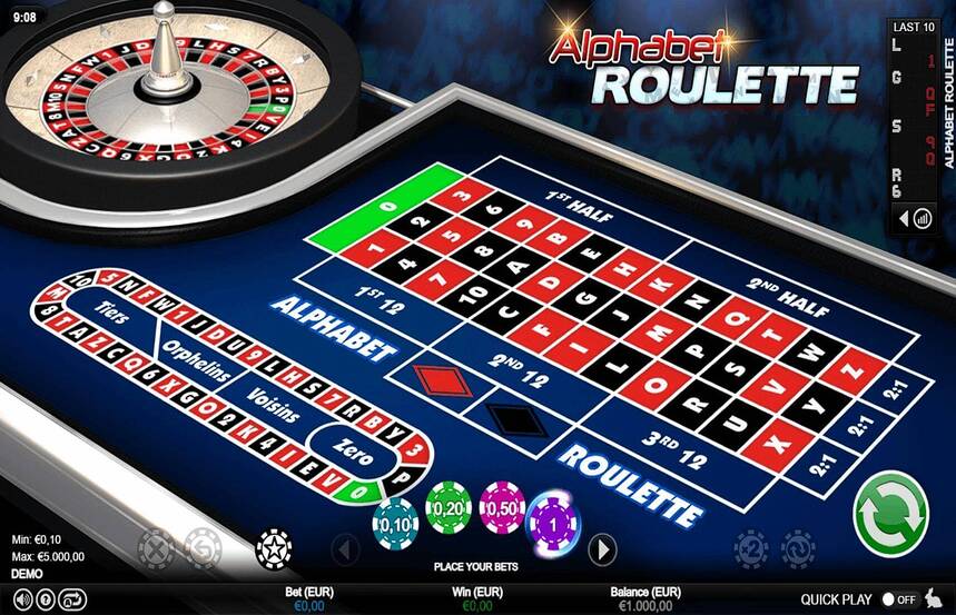 Alphabet Roulette