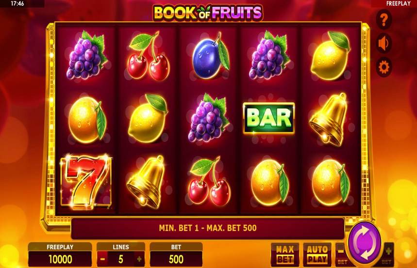 Amatic Industries Book of Fruits