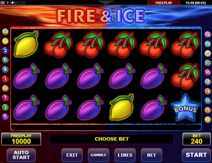 Amatic Industries Fire and Ice
