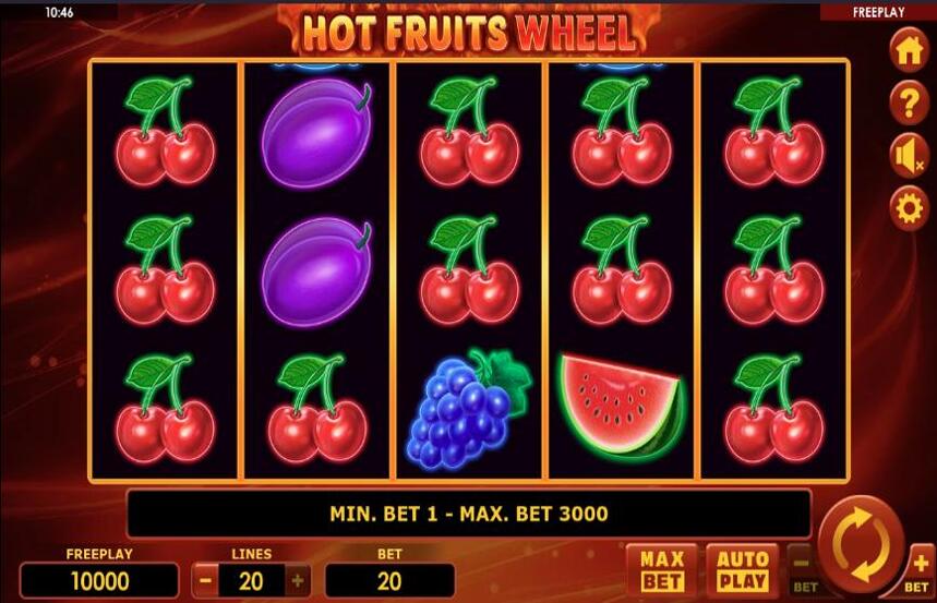 Amatic Industries Hot Fruits Wheel