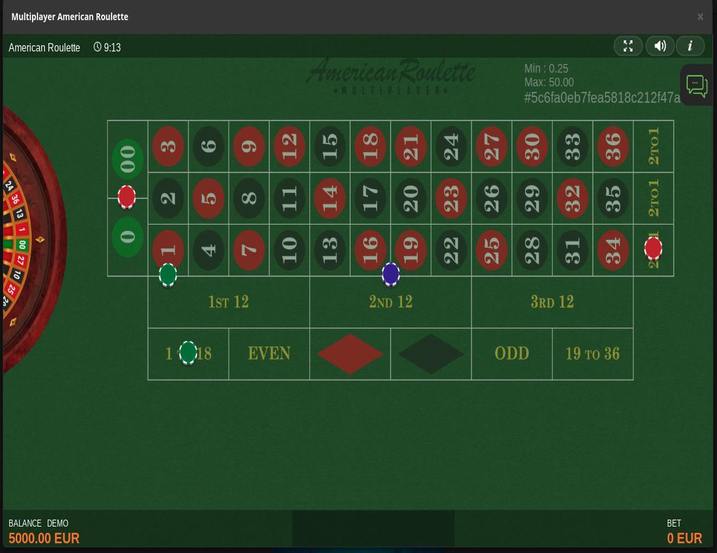 American Roulette Multiplayer