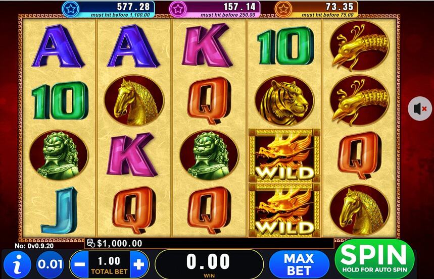 Amuzi Gaming Golden Dragon