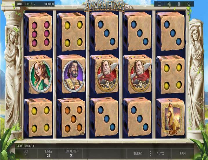 Ancient Troy Dice