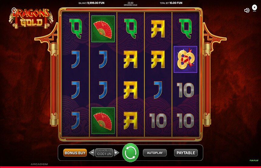 Arcadem Dragons Gold