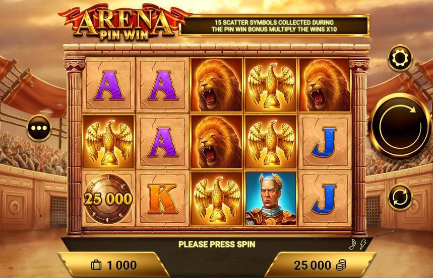 Arena Pin Win