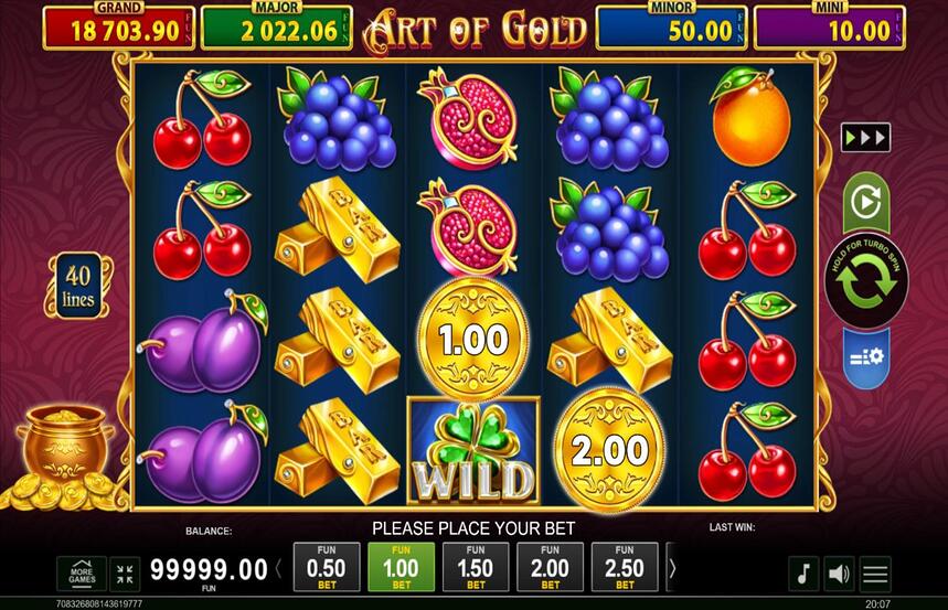 Art of Gold Golden Coins Link