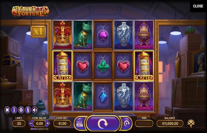 Artefacts Vault of Fortune