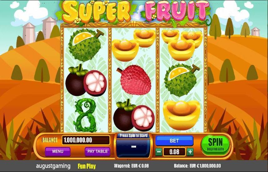 August Gaming Super Fruit