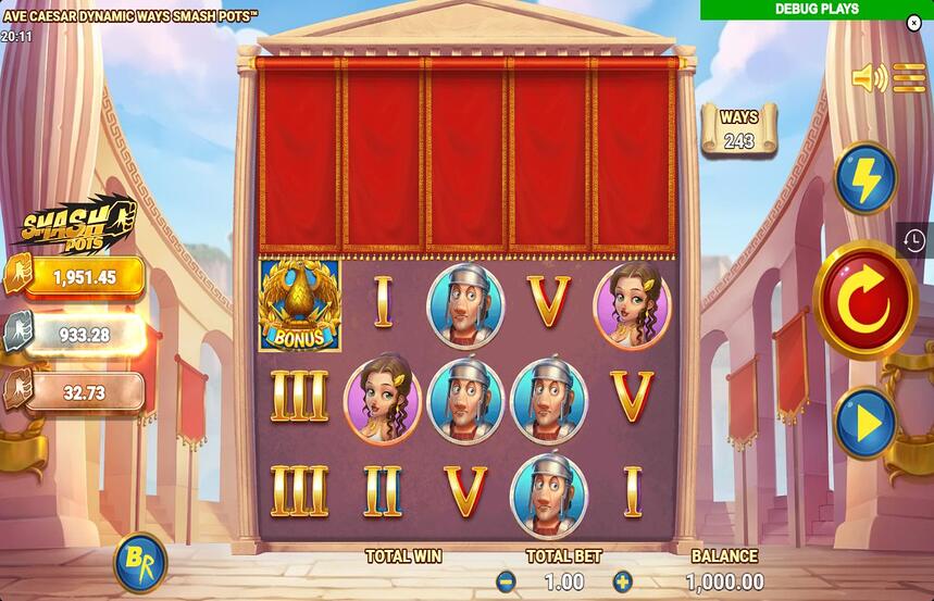 Ave Caesar Dynamic Ways Smash Pots