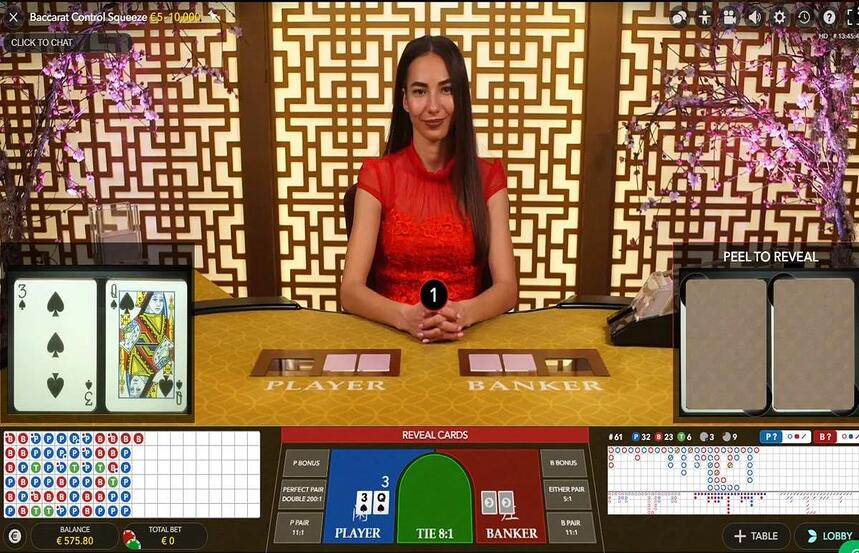 Baccarat Controlled Squeeze