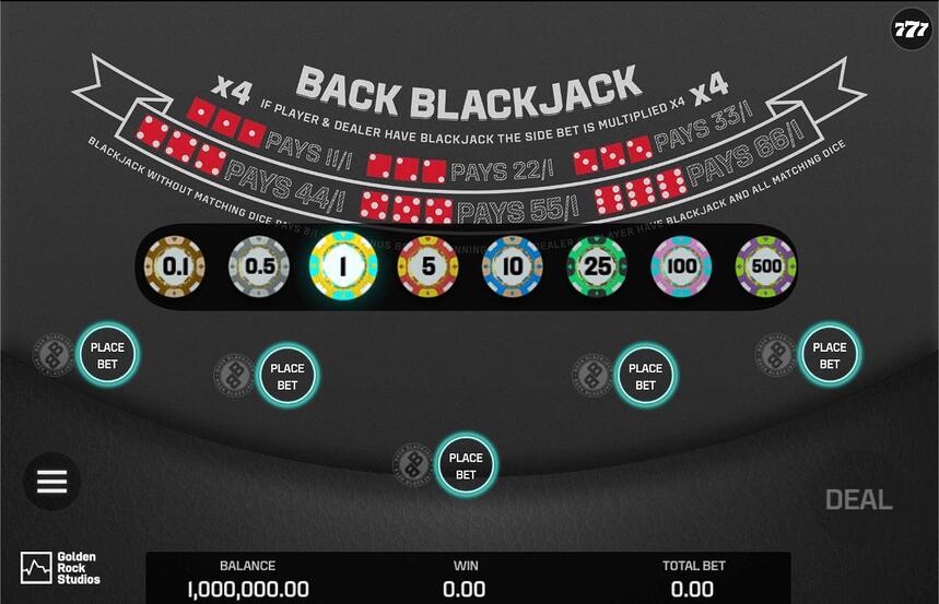 Back Blackjack