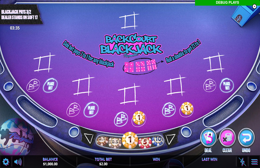 Backcourt Blackjack