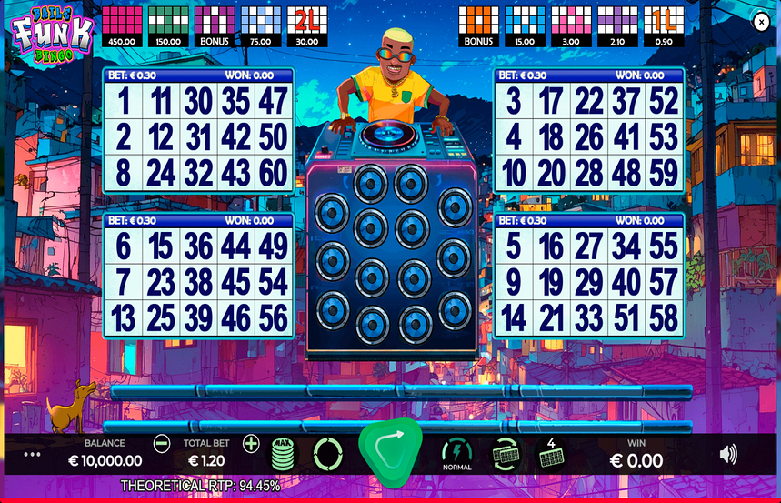 Baile Funk Bingo