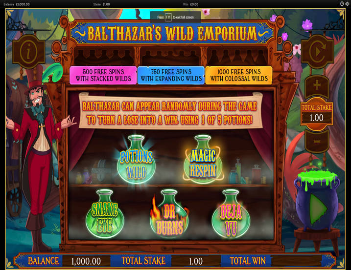 Balthazars Wild Emporium
