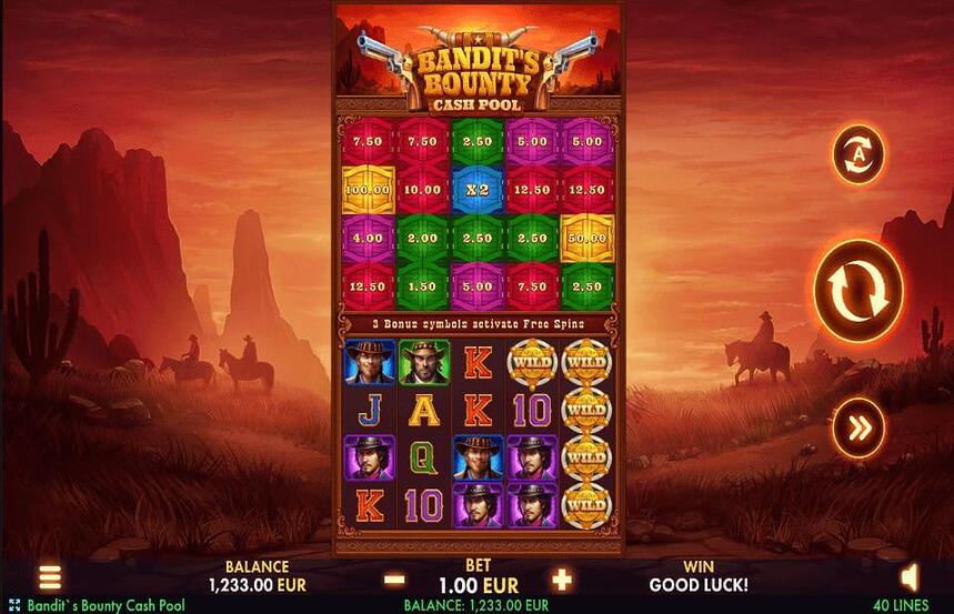 Bandits Bounty Cash Pool