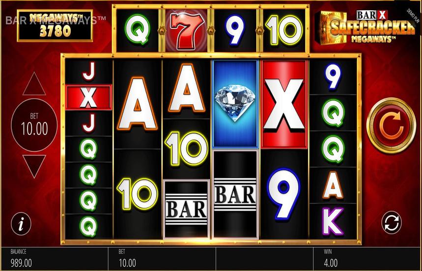 Bar X Safecracker Megaways