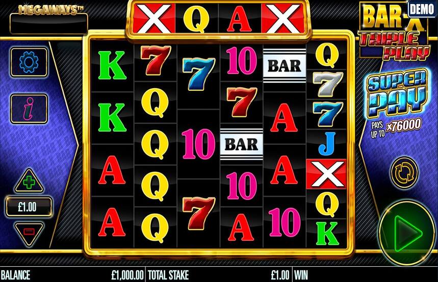 Bar X Triple Play Megaways