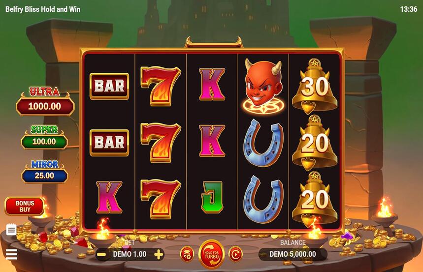 Belfry Bliss Hold and Win