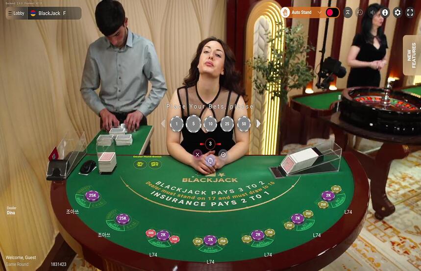 BetConstruct Blackjack F