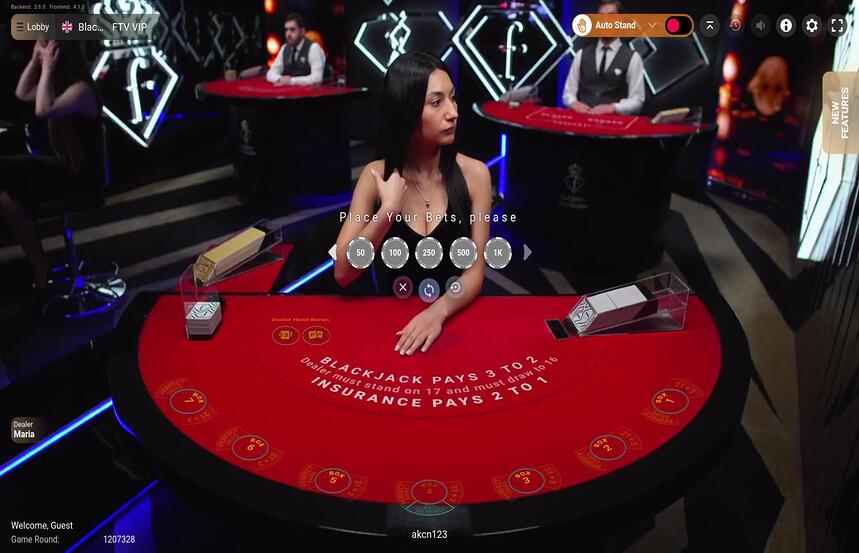 BetConstruct Blackjack FTV VIP